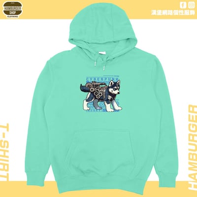 賽博朋客哈士奇(帽T)Hamburger T-shirt shop14
