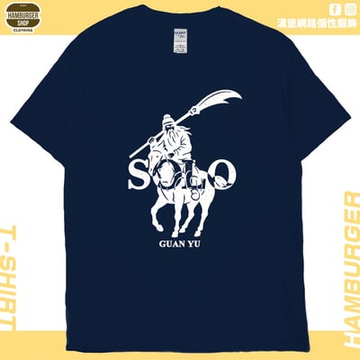 關羽SOLO(短T)Hamburger T-shirt shop19