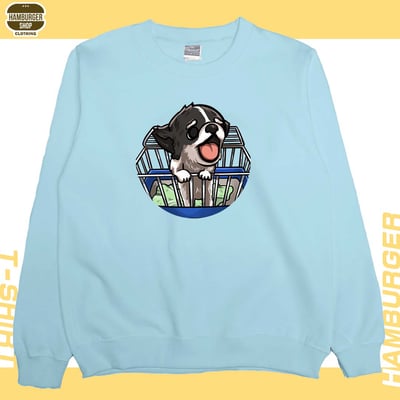 阿偉的狗(大學T)Hamburger T-shirt shop1