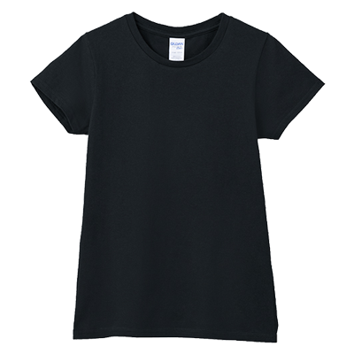 素面-女版棉T(有腰身) GILDAN 76000L6