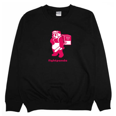 fightpanda(大學T)Hamburger T-shirt shop5