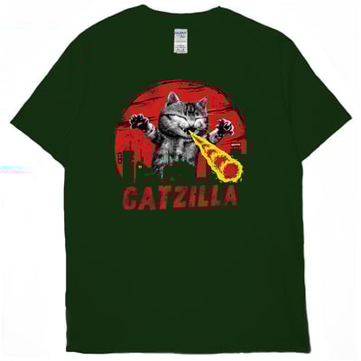 喵吉拉(短T)Hamburger T-shirt shop8