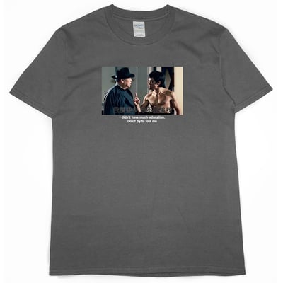 書讀得少(短T)Hamburger T-shirt shop5