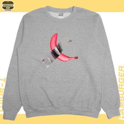 藝術香蕉(粉紅)(大學T)Hamburger T-shirt shop9