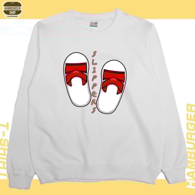 Slippers(大學T)Hamburger T-shirt shop5