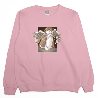 天使貓(大學T)Hamburger T-shirt shop8