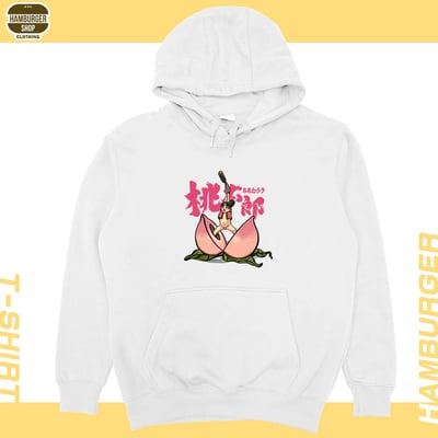 桃太郎(帽T)Hamburger T-shirt shop4