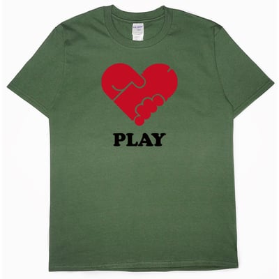PLAY(短T)Hamburger T-shirt shop6