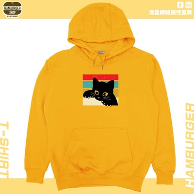 小黑貓(帽T)Hamburger T-shirt shop1
