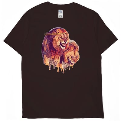 獅(短T)Hamburger T-shirt shop9