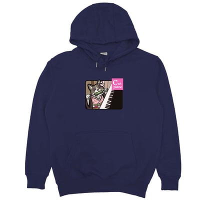 Cat Piano(帽T)Hamburger T-Shirt Shop19