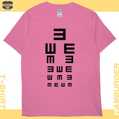 視力檢查(短T)Hamburger T-shirt shop16