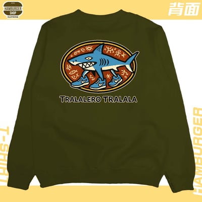 那個鯊魚(大學T)Hamburger T-shirt shop21