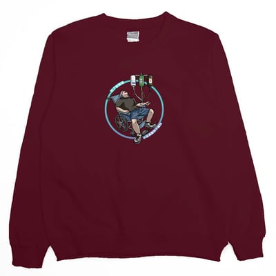 吊點滴(大學T)Hamburger T-shirt shop10