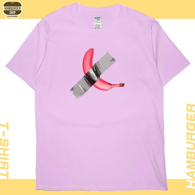 藝術香蕉(粉紅)(短T)Hamburger T-shirt shop1