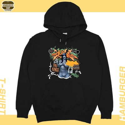 如果早知道(帽T)Hamburger T-shirt shop2