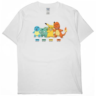 零碼出清 - 怪奇寶貝(短T) 白M1