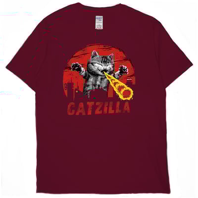 喵吉拉(短T)Hamburger T-shirt shop7