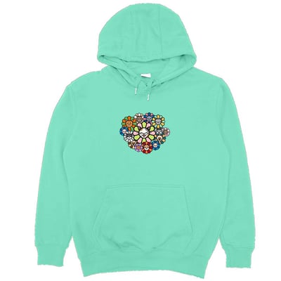 Cat flower(帽T)Hamburger T-Shirt Shop15