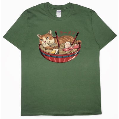 貓拉麵(短T)Hamburger T-shirt shop1