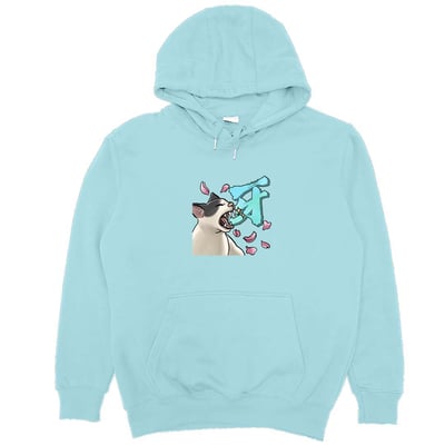 牙(貓)(帽T)Hamburger T-Shirt Shop4