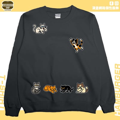 貓咪塗鴉(大學T)Hamburger T-shirt shop8
