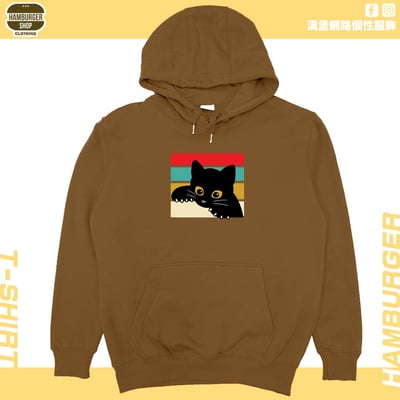 小黑貓(帽T)Hamburger T-shirt shop9
