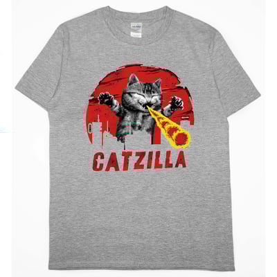 喵吉拉(短T)Hamburger T-shirt shop3