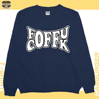 FUCK OFF(大學T)Hamburger T-shirt shop1