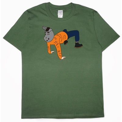 馬(短T)Hamburger T-shirt shop8