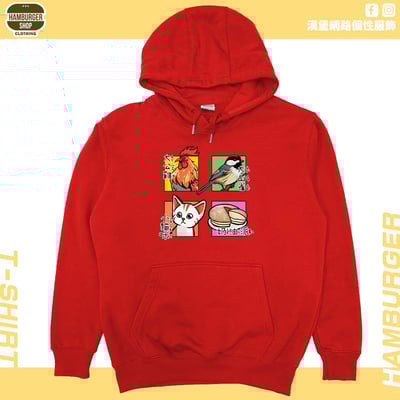 派對動物(帽T)Hamburger T-shirt shop11