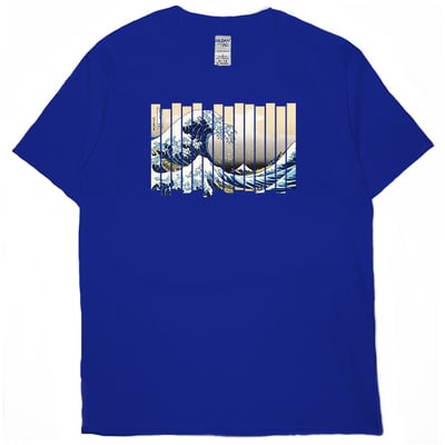 分割海浪(短T)Hamburger T-shirt shop18