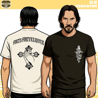 Baba Yaga(短T)Hamburger T-shirt shop1