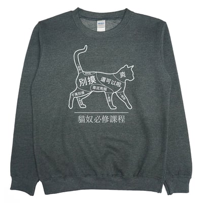 正確摸貓(大學T)Hamburger T-shirt shop4