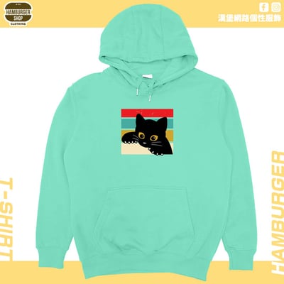 小黑貓(帽T)Hamburger T-shirt shop15