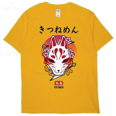 狐狸面具(短T)Hamburger T-shirt shop7