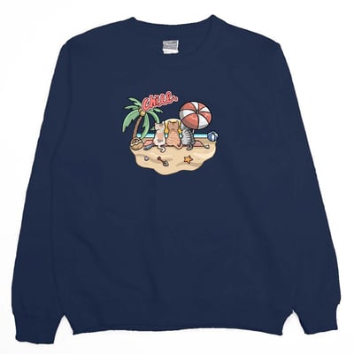 海邊放風(大學T)Hamburger T-Shirt Shop12