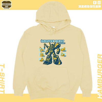 明日氣力(帽T)Hamburger T-shirt shop9