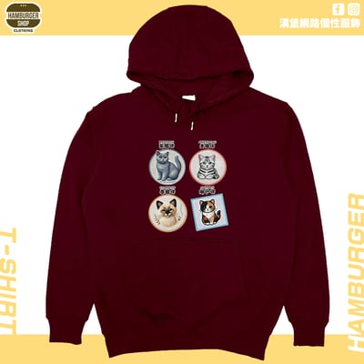 各國貓咪(帽T)Hamburger T-shirt shop14