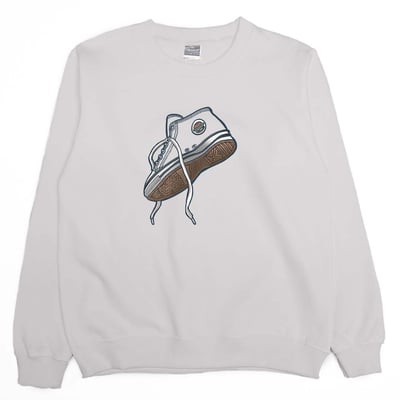 我的帆布鞋(大學T)Hamburger T-shirt shop4