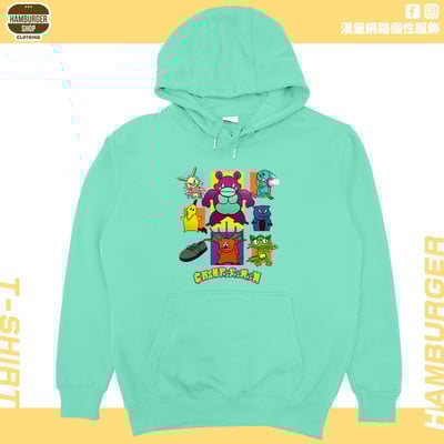 口袋怪獸(帽T)Hamburger T-shirt shop13