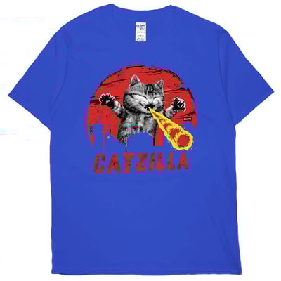 喵吉拉(短T)Hamburger T-shirt shop17