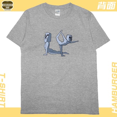 瑜珈摩艾(短T)Hamburger T-shirt shop12