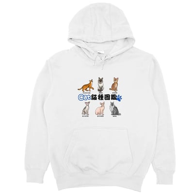 貓種圖鑑(帽T)Hamburger T-Shirt Shop4