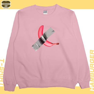 藝術香蕉(粉紅)(大學T)Hamburger T-shirt shop7