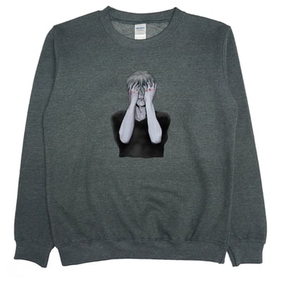 很痛啦(大學T)Hamburger T-Shirt Shop3