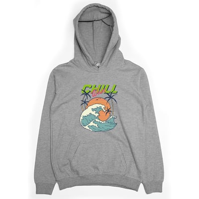 Chill海浪(帽T)Hamburger T-Shirt Shop3