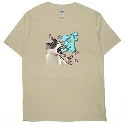 牙(貓)(短T)Hamburger T-shirt shop(NEW)2