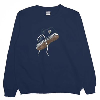 我的帆布鞋(大學T)Hamburger T-shirt shop12