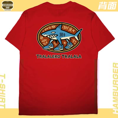 那個鯊魚(短T)Hamburger T-shirt shop12
